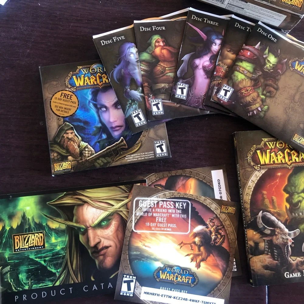 World of Warcraft game set